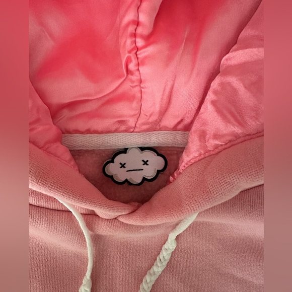 SCUBIEEE VALENTINE’S DAY SILK HOOD HOODIE - Picture 6 of 6